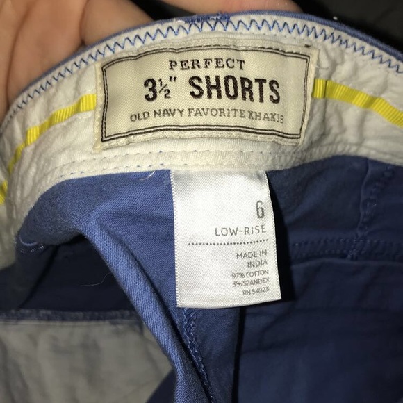 Blue Old Navy Khaki Shorts - Picture 3 of 3